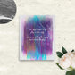 Ruler of the Skies Colorful Typography Print